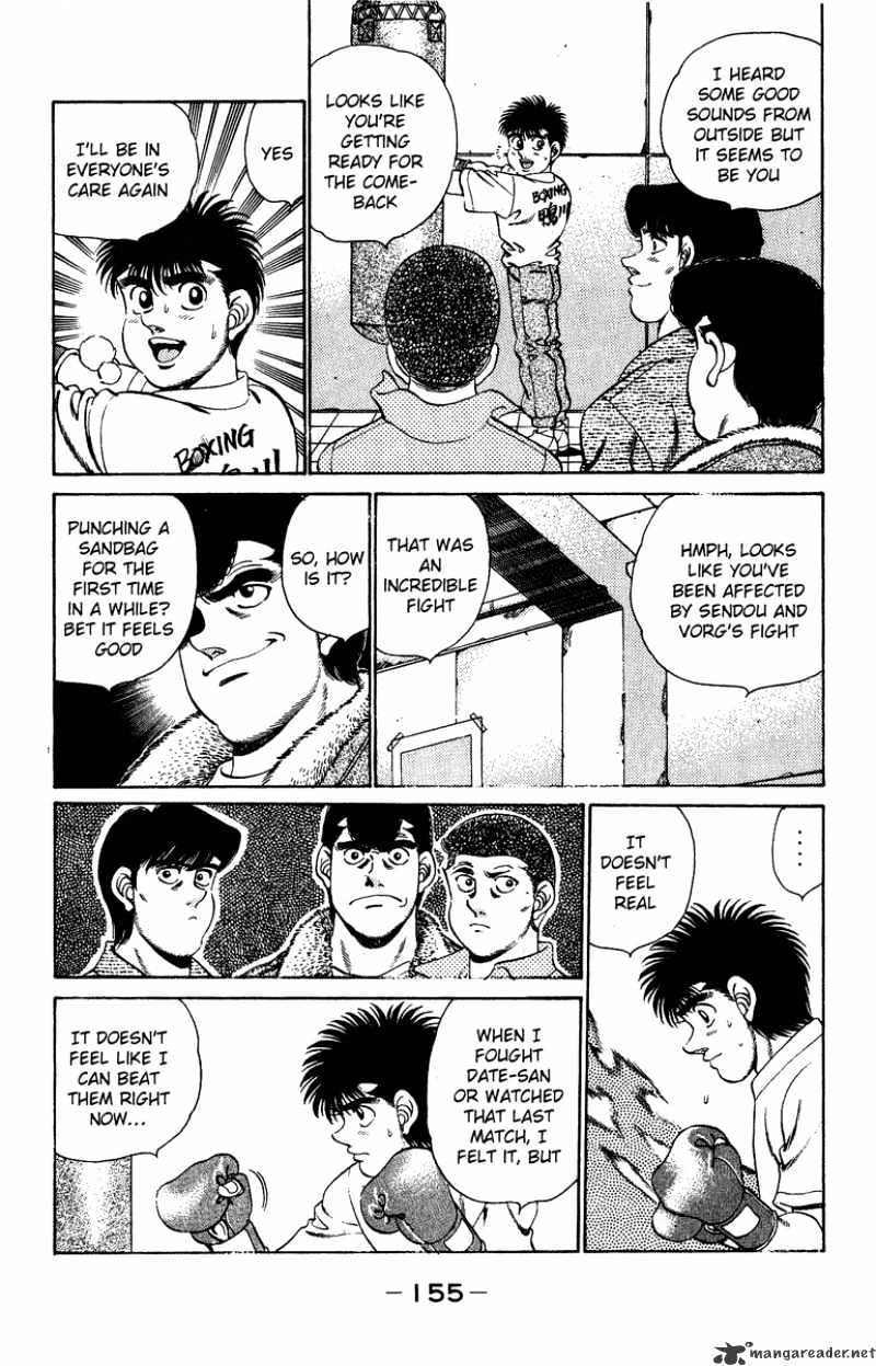 Hajime no Ippo: Fighting Spirit, Chapter 204 image 14